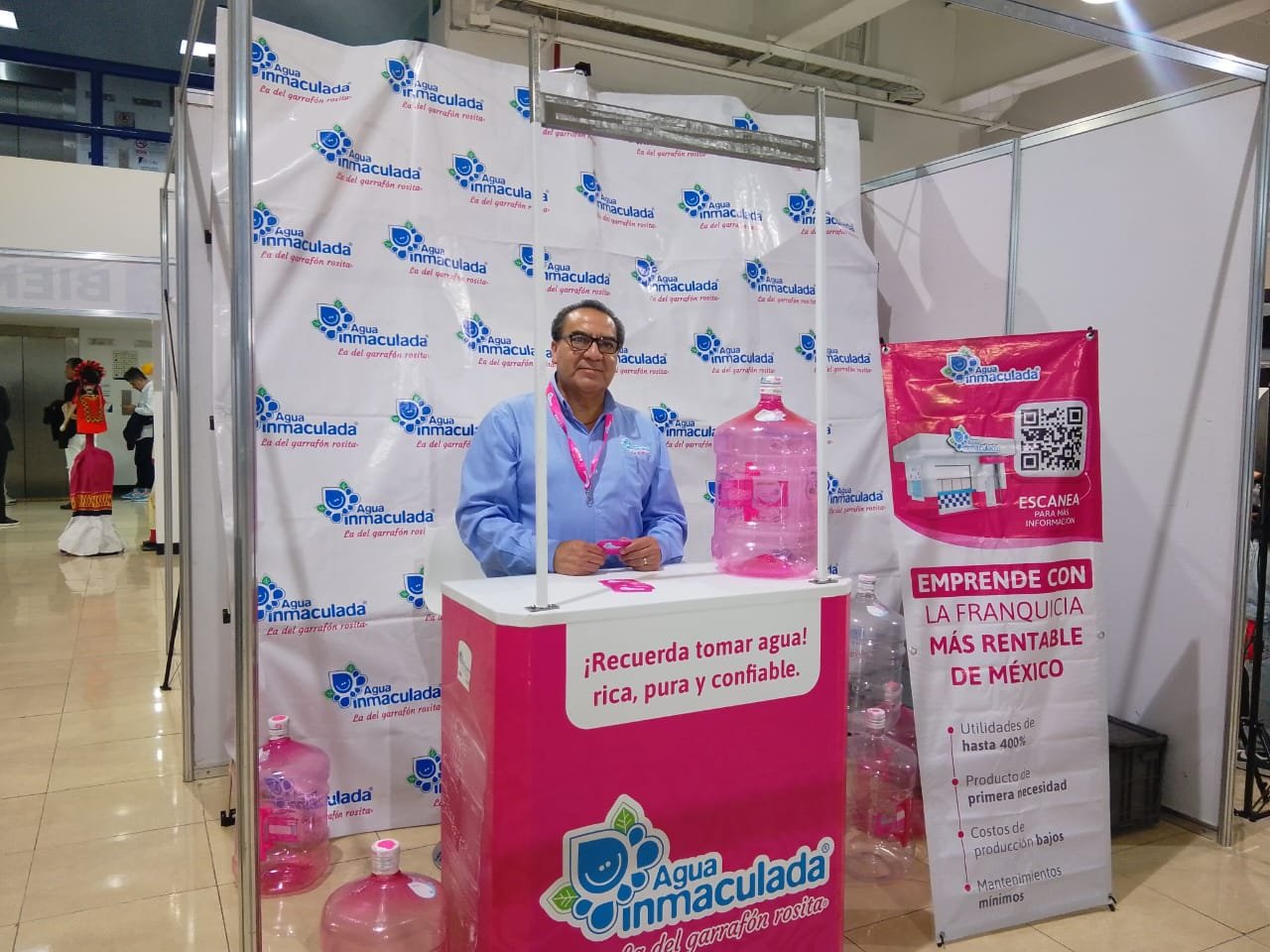 Stand 2x1 equipado en Franquiciafest
